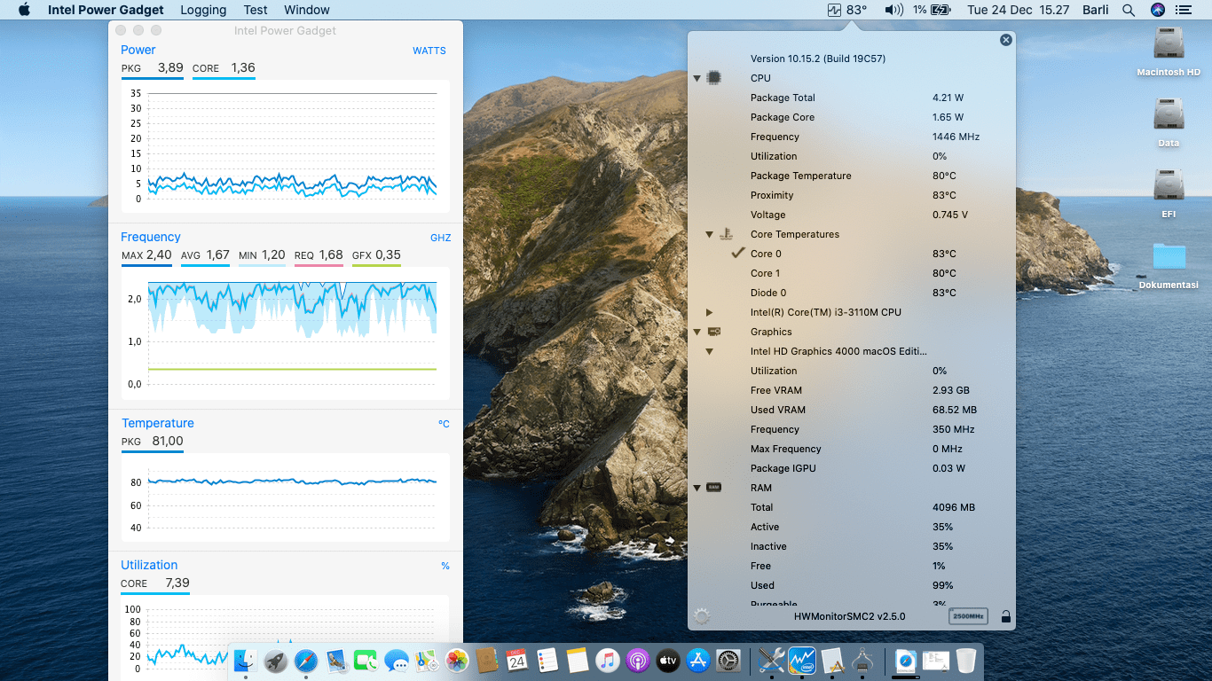 HP Probook 240 G2 [Intel HD 4000] 3
